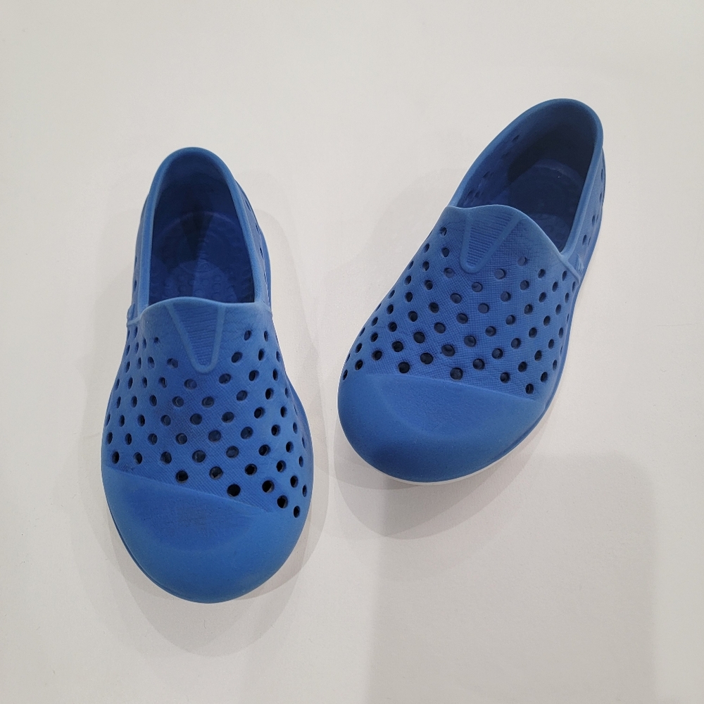 TOMS Kids Blue Slip-On Shoes Sz 7